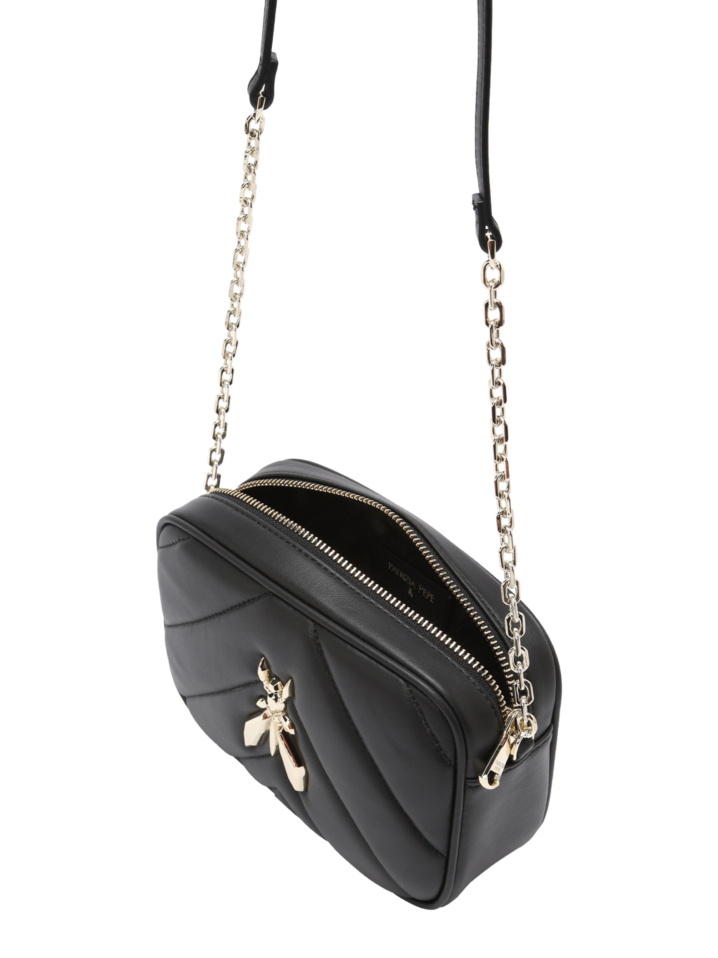 PATRIZIA PEPE Чанта с презрамки в черно