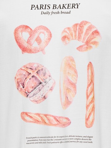 Only & Sons Футболка 'Fred Eiffel' в Белый