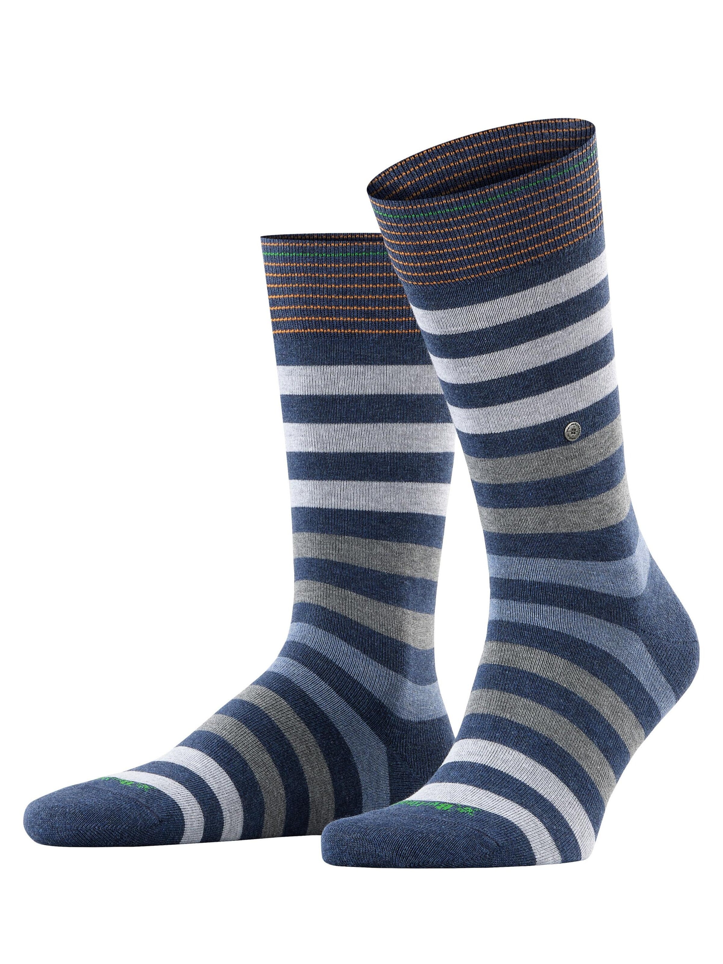 BURLINGTON Socks 'Blackpool' in Blue: front