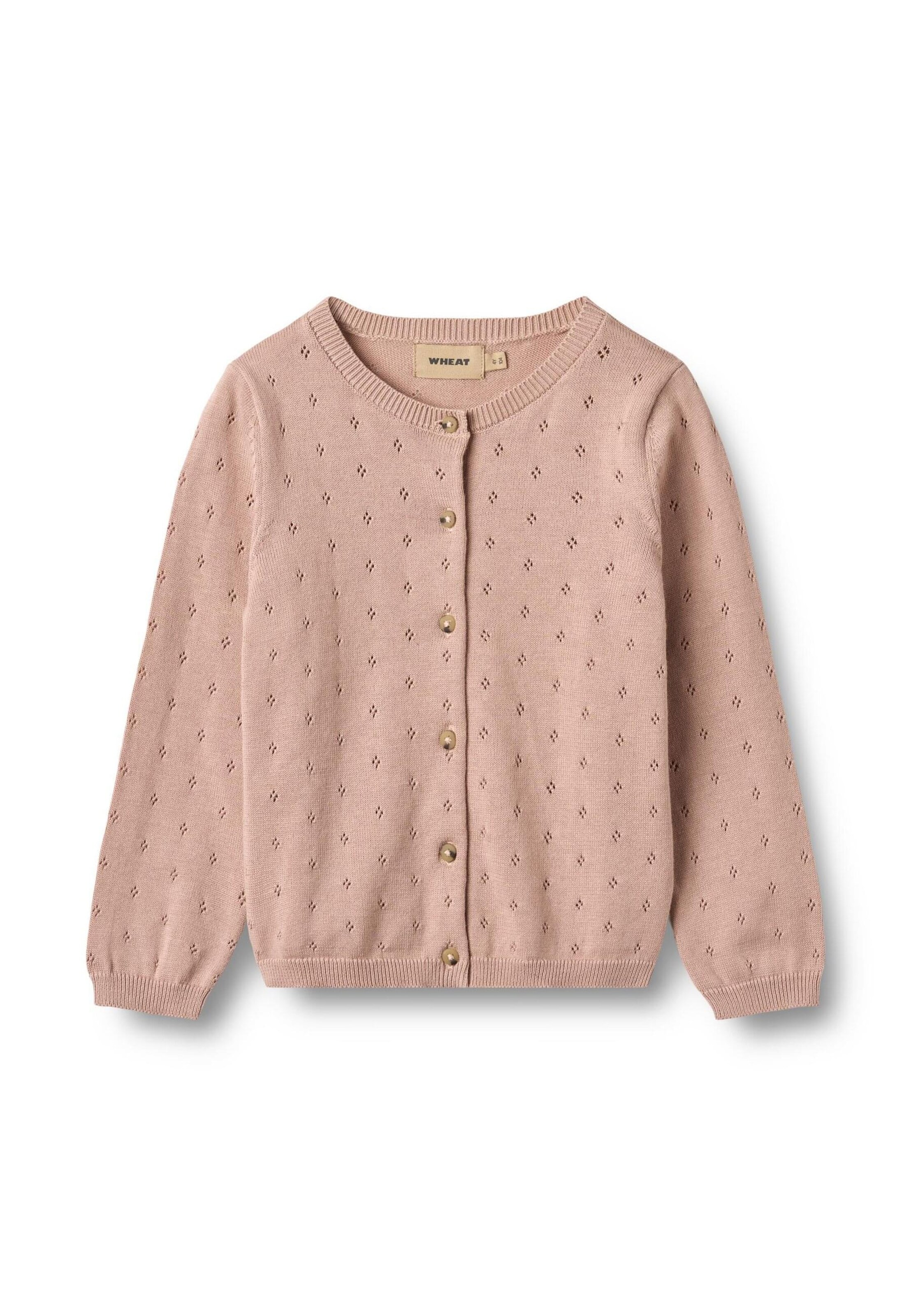 WHEAT Kardigan 'Maia' – pink: přední strana