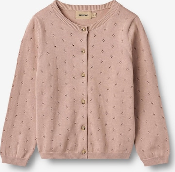 WHEAT Strickjacke 'Maia' in Pink: Vorderseite