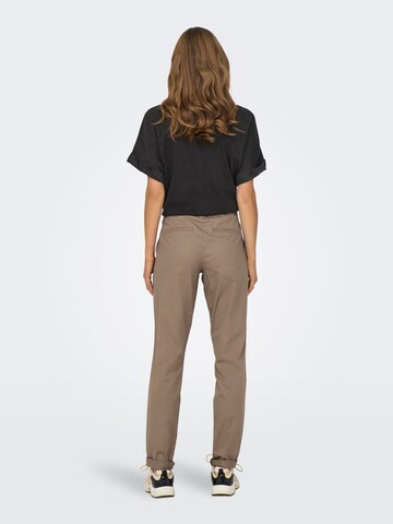 ONLY - Slimfit Pantalón chino 'PARIS' en marrón