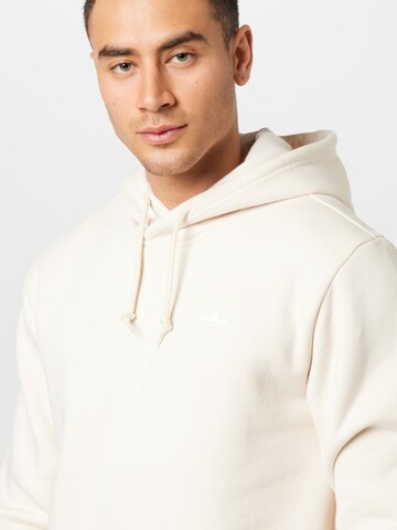 Coupe regular Sweat-shirt 'Trefoil Essentials' ADIDAS ORIGINALS en blanc