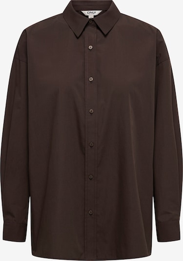 ONLY Blusa 'ONLLIBBA' en marrón oscuro, Vista del producto