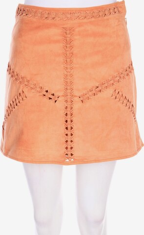 H&M Skirt in XS in Brown: front