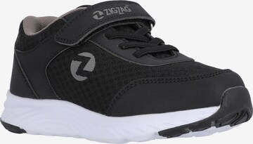 ZigZag Sneaker 'Pilolen' in Schwarz