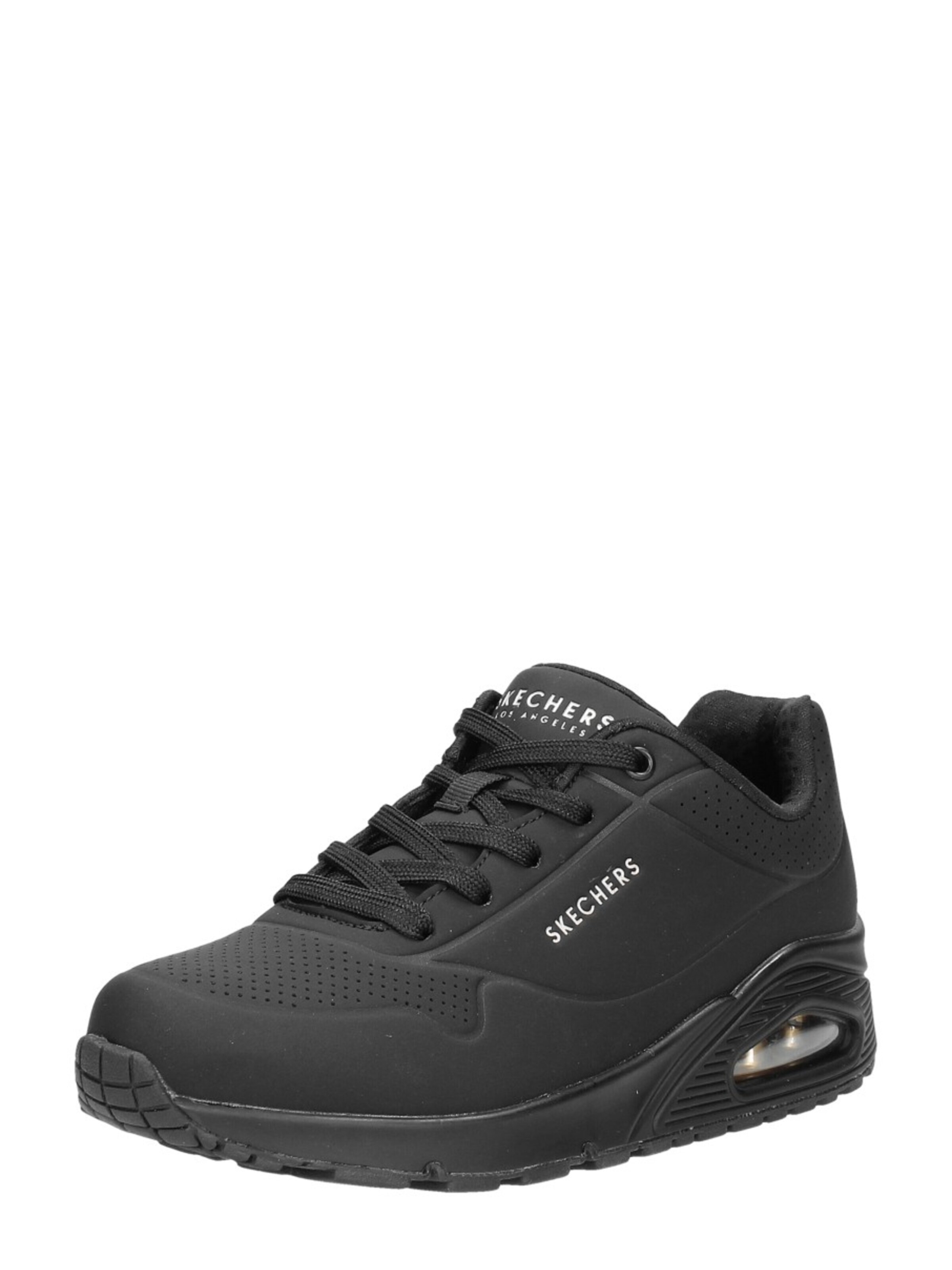 SKECHERS Sneakers laag 'Uno - Stand On Air' in Zwart