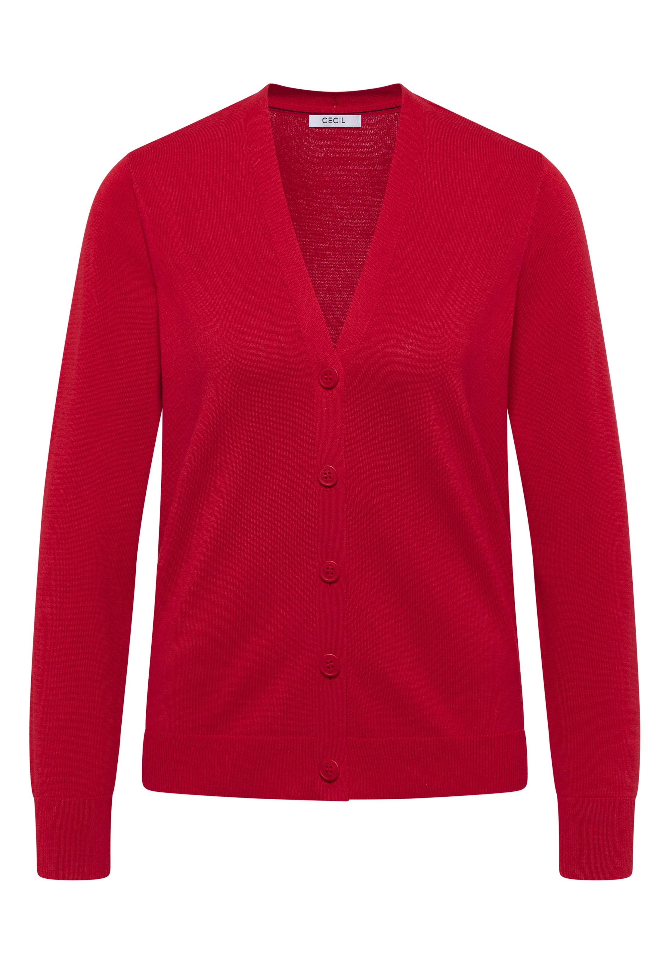 CECIL Strickjacke in Rot: Vorderseite