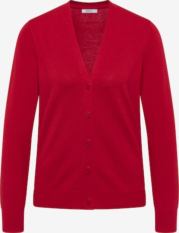 CECIL Strickjacke in Rot: Vorderseite