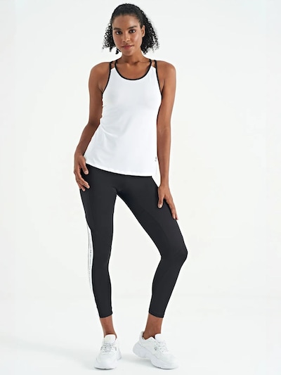 Tommy Life Sporttop 'Aktive Oberteile'‌‌‌‌‌‌‌ in S in weiß, Produktansicht