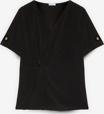 Haut Fiorella Rubino en noir : devant