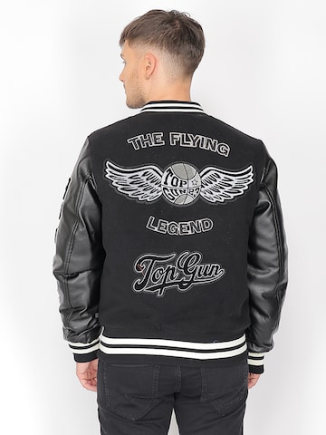 TOP GUN Übergangsjacke '23004' in Schwarz