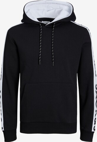 JACK & JONES Sweatshirt 'Huncho' in Schwarz: predná strana