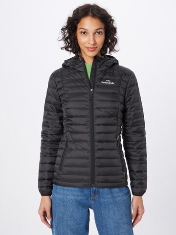 Kathmandu Outdoor Jacket 'Heli' in Black: front