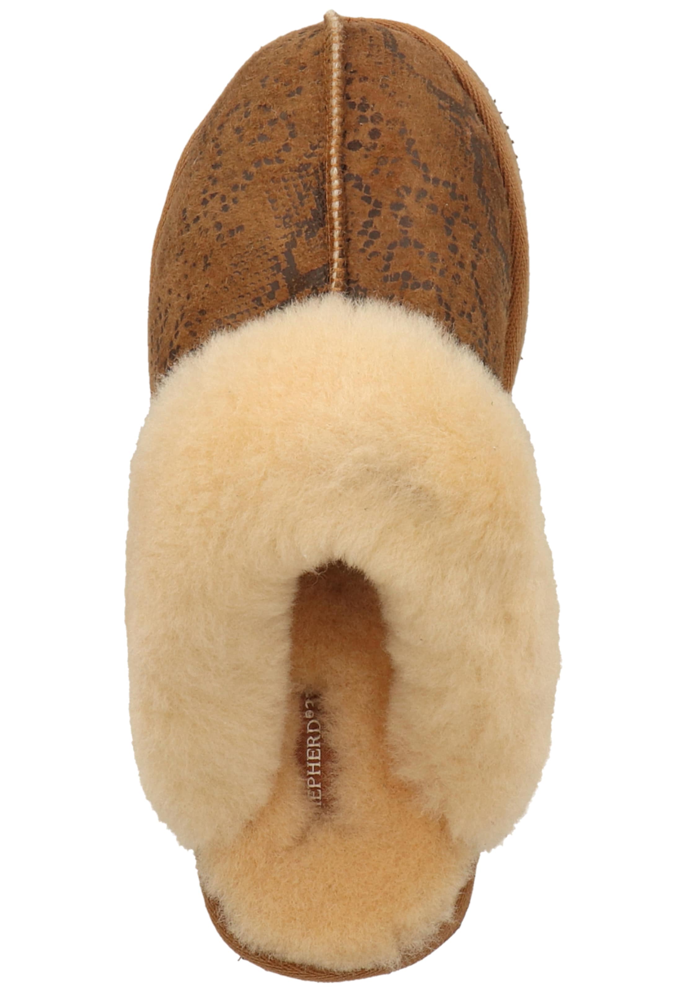 SHEPHERD Huisschoenen in Bruin