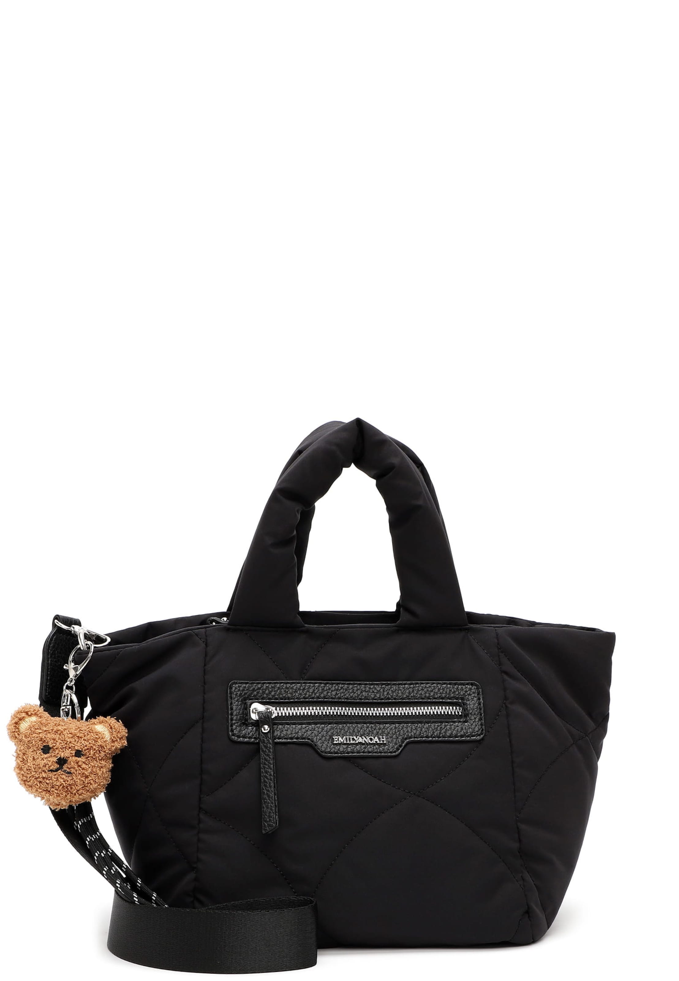Emily & Noah Shopper 'Lonie' in Schwarz: Vorderseite