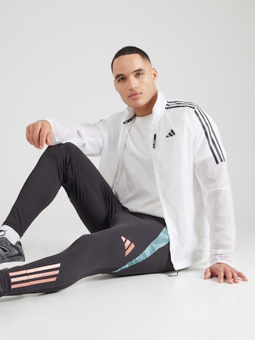 Giacca per l'allenamento 'Own the Run' di ADIDAS PERFORMANCE in bianco