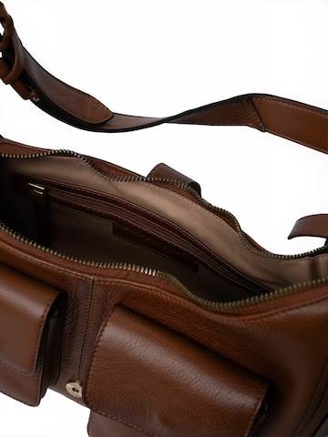 RE:DESIGNED Shopper ' Solvej ' in Brown: top