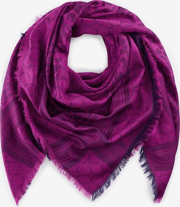CODELLO Shawl in Purple: front