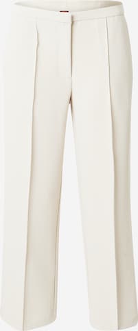 Regular Pantalon à plis Stefanel en rose : devant