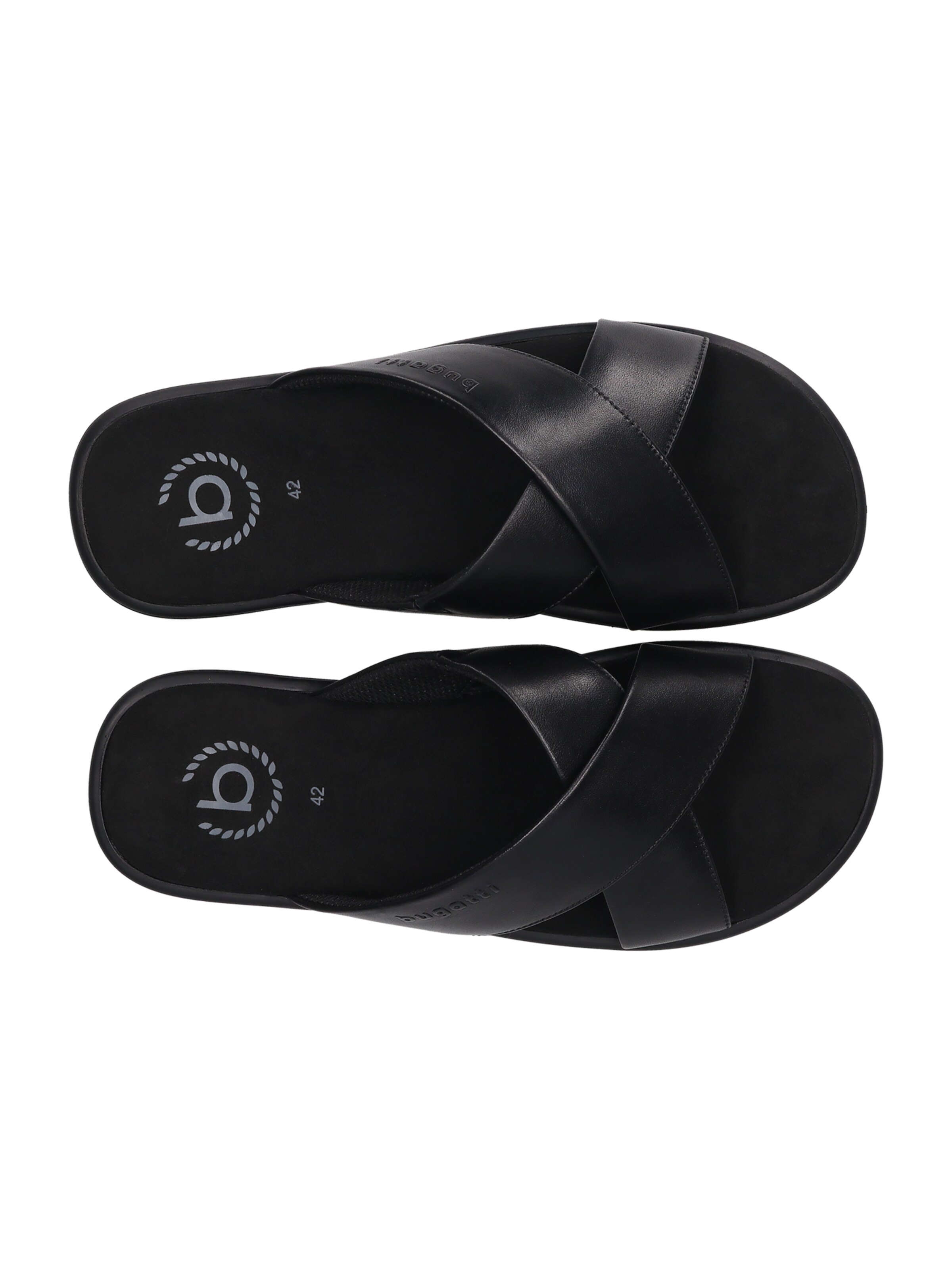 bugattiNatikače s potpeticom - crna boja