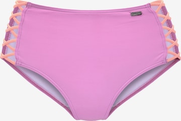 Bas de bikini VENICE BEACH en violet : devant