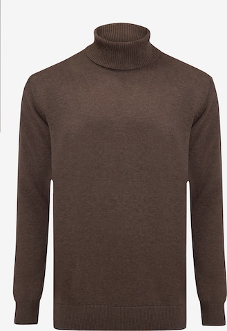 Pull-over Felix Hardy en marron : devant