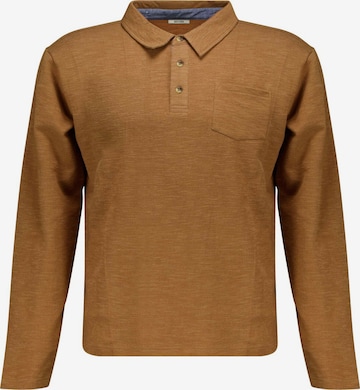 T-Shirt 'COLONEL' Deeluxe en marron : devant