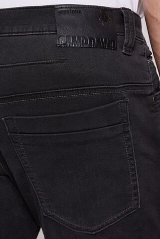 CAMP DAVID Regular Jeans 'CO:NO' in Schwarz