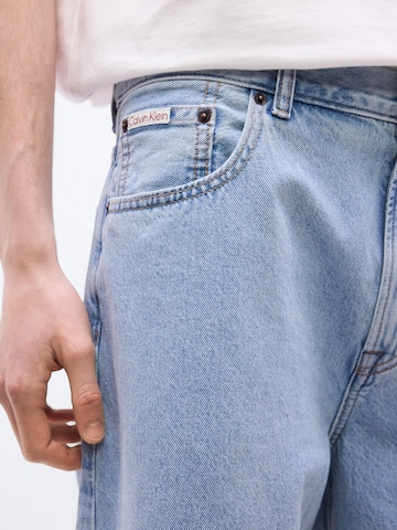 Calvin Klein Jeans Loosefit Jeans i blå