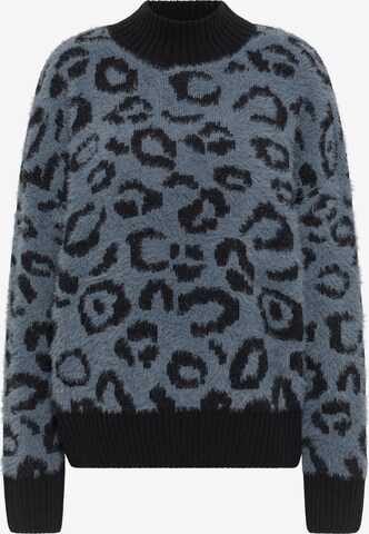 faina Sweater in Blue: front