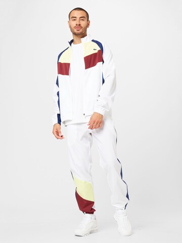 Survêtement Lacoste Sport en blanc
