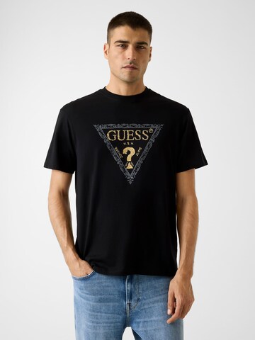 GUESS Shirt in Black: front
