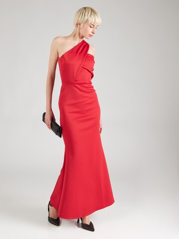 WAL G. Evening Dress in Red: front