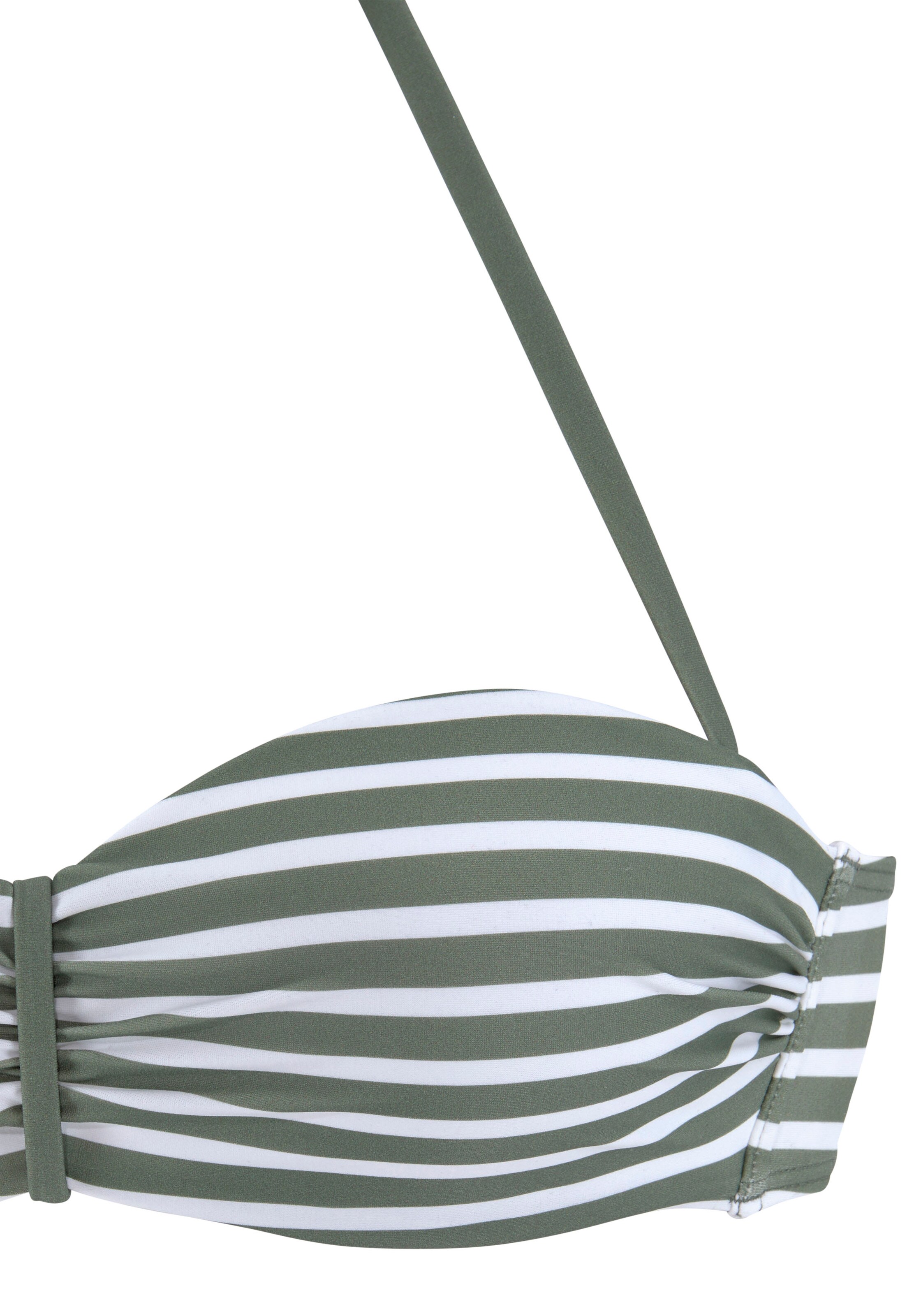 VENICE BEACH Balconette Bikini top in Green