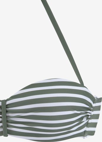 VENICE BEACH Balconette Bikinitop in Groen