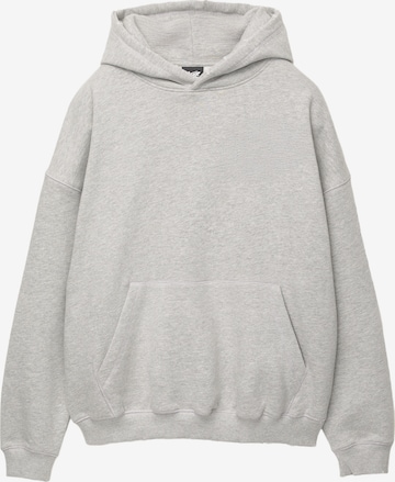Felpa 'STWD' di Pull&Bear in grigio: frontale