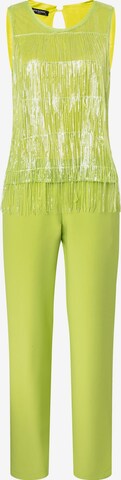 Ana Alcazar Jumpsuit ' Riby ' in Groen: voorkant