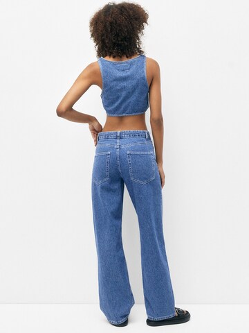 Pull&Bear Weste in Blau