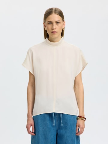 SELECTED - Top en blanco: frente
