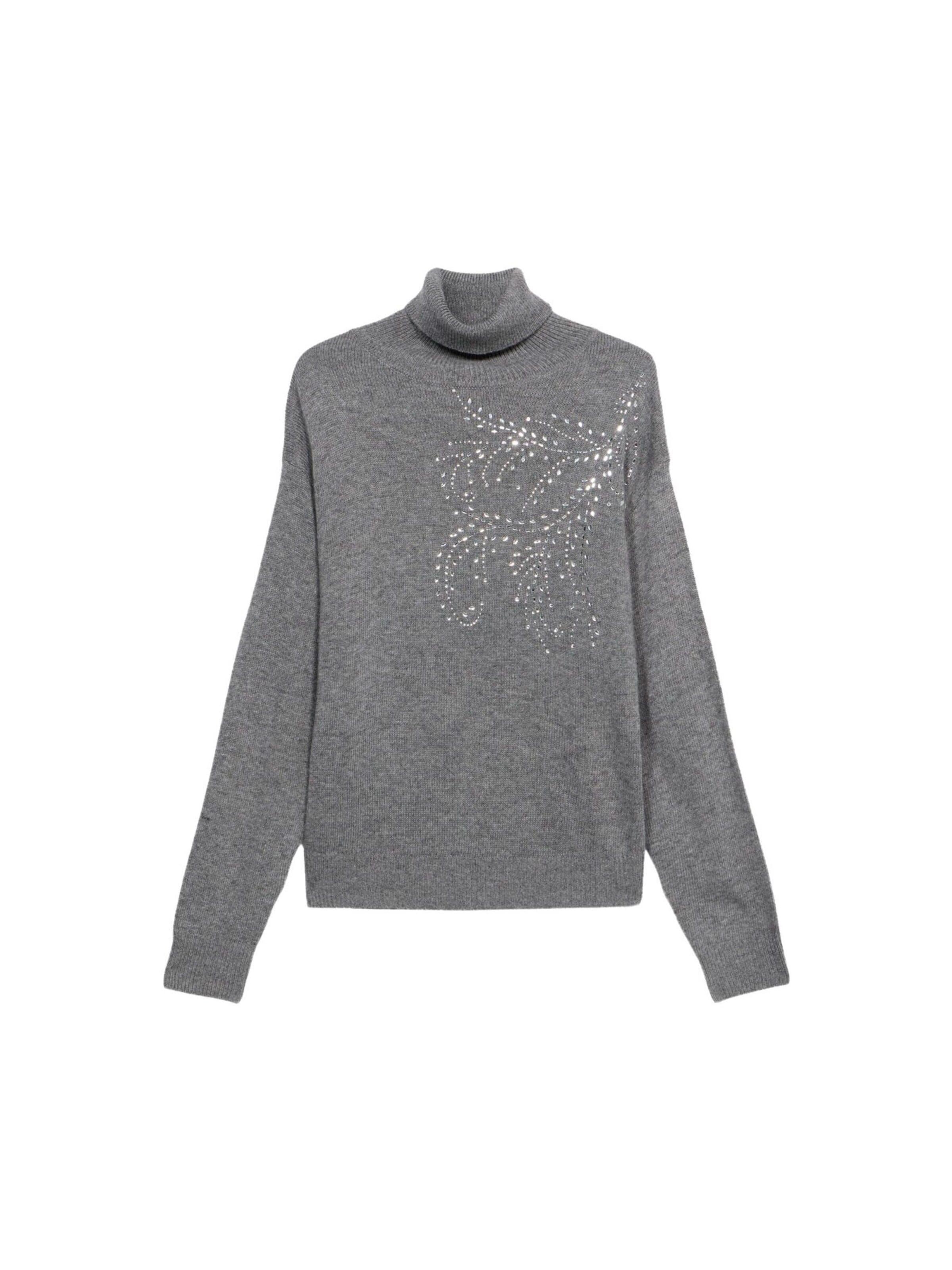 Pull-over oltre en gris : devant