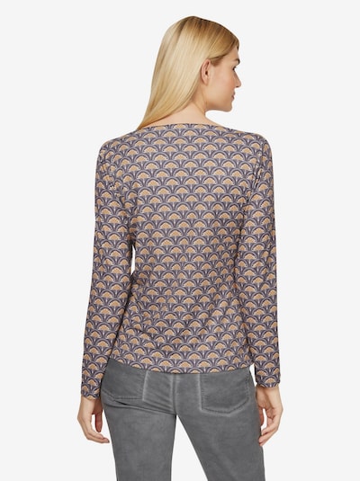 heine Shirt in Grey / Orange / White, Item view