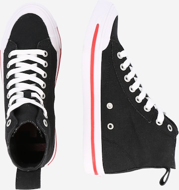 DIESEL Sneakers hoog 'S-Athos' in Zwart