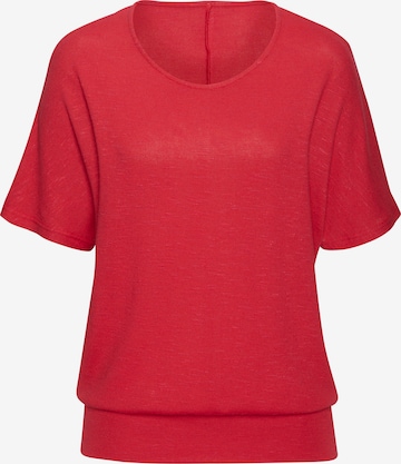 T-shirt VIVANCE en rouge : devant