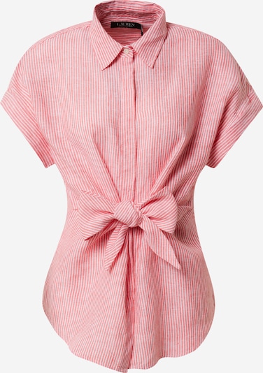 Lauren Ralph Lauren Blouse 'VEANNA' in Pastel red / White, Item view