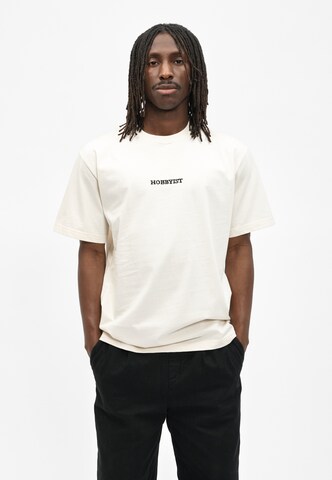 Cleptomanicx Shirt 'Hobbyist' in Beige: front