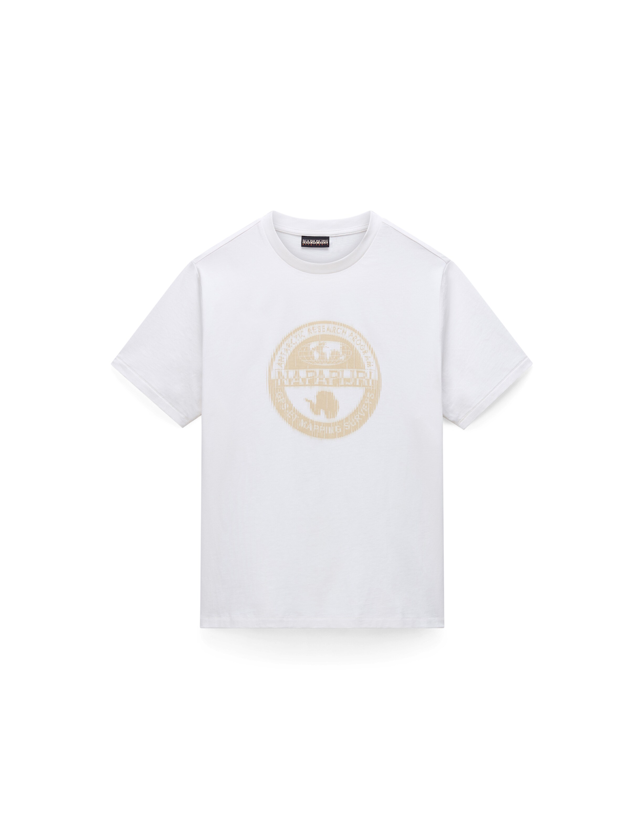 NAPAPIJRI T-Shirt  'S-Mahsa' in Weiß: Vorderseite