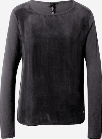 Key Largo Shirt 'IMPRESSION' in Black: front