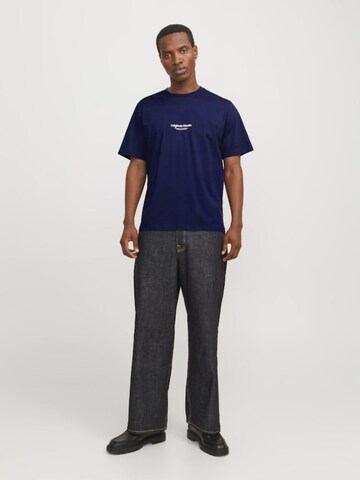 JACK & JONES Shirt 'Jack & Jones JORvesterbro Tee' in Blue