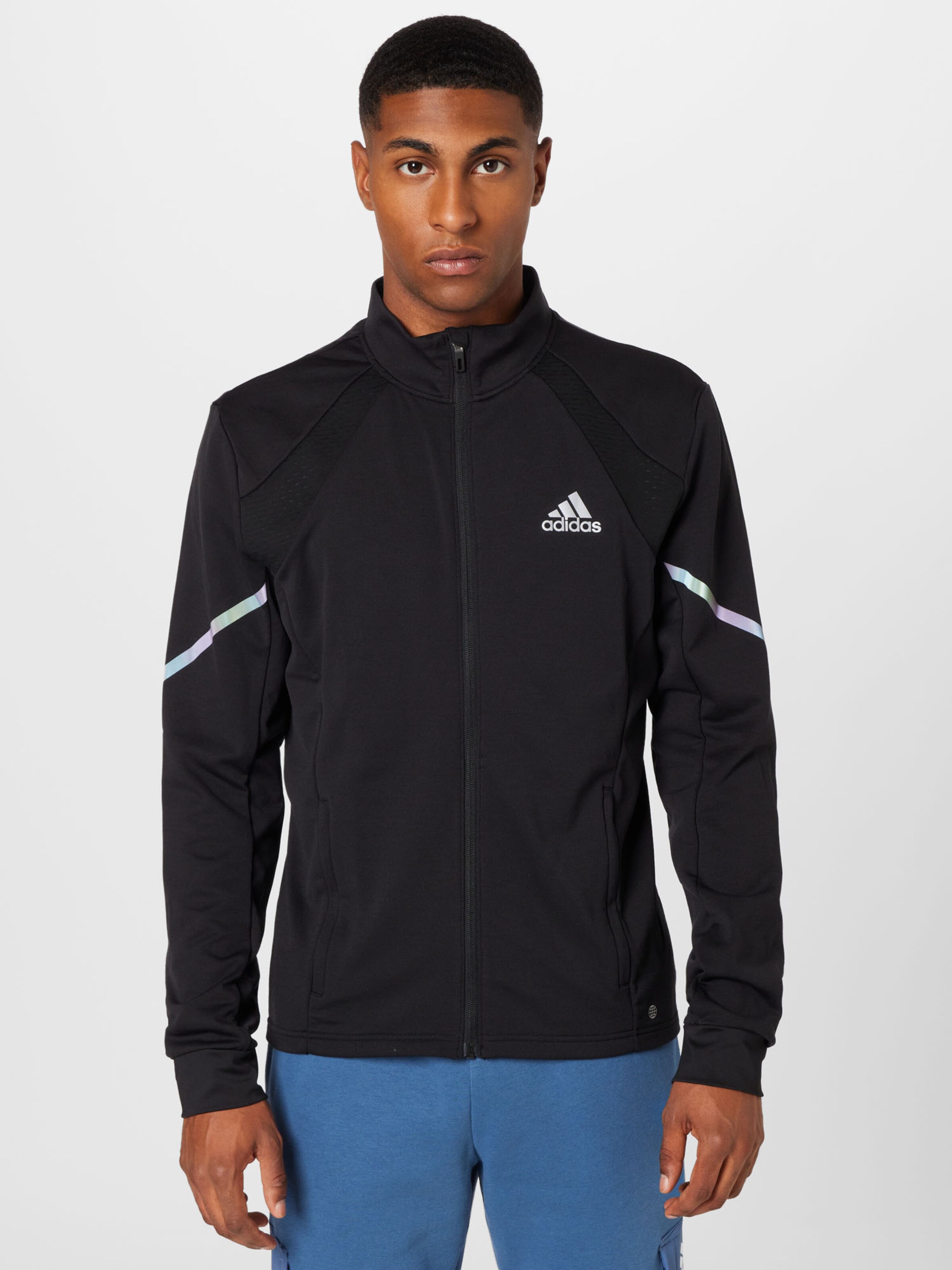 ADIDAS PERFORMANCE Athletic Jacket in Black | ABOUT YOU